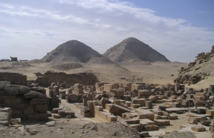Как выглядели древние египтяне? Окрестности деревни Абусир эль-Мелек. Фото.
