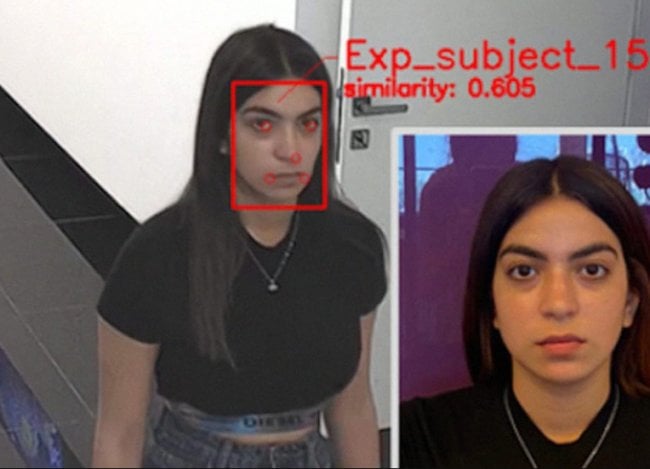 Систему распознавания лиц можно обмануть при помощи макияжа. Фото.