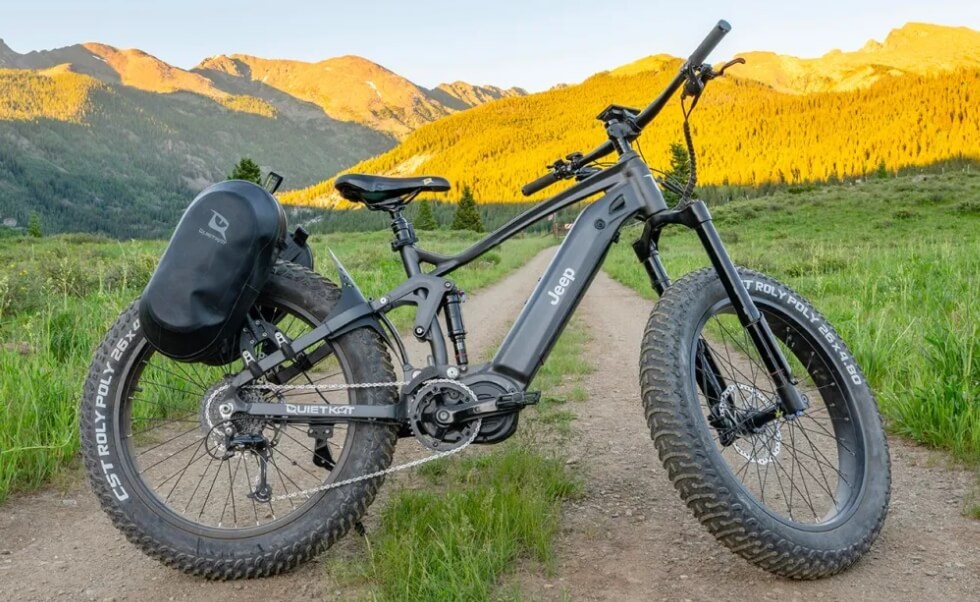 Электрический велосипед Jeep. Фото.