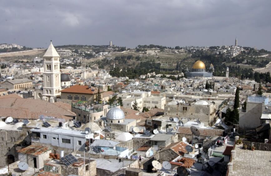 Старый город в Иерусалиме. Фото.