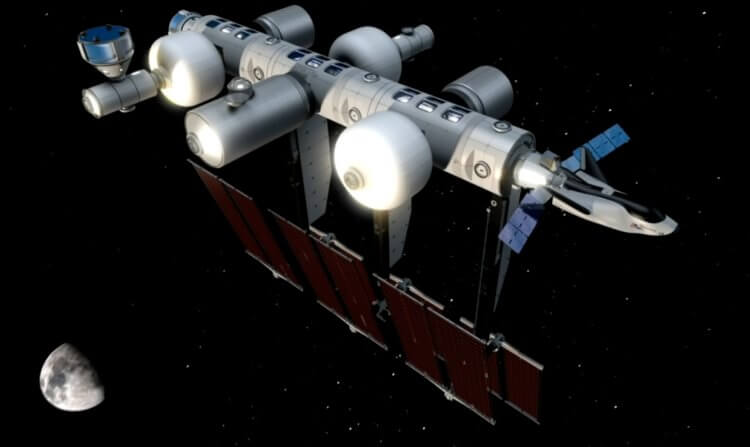 Blue Origin построит космическую станцию Orbital Reef, способную заменить МКС