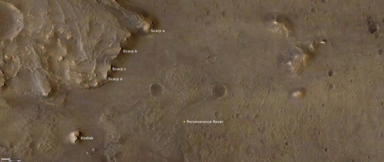Сомнений все меньше: марсианский кратер Езеро может быть древним озером