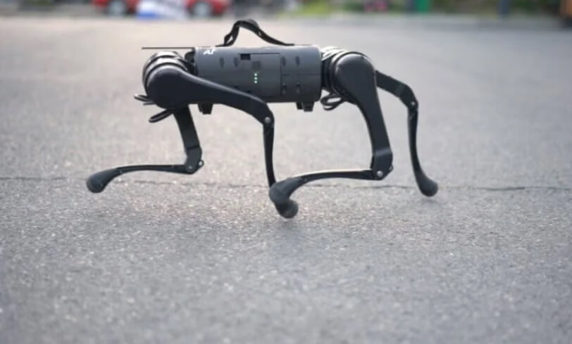 Робот Unitree Go1. Фото.