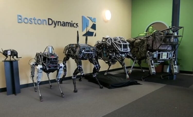 В России создан четвероногий робот как у Boston Dynamics