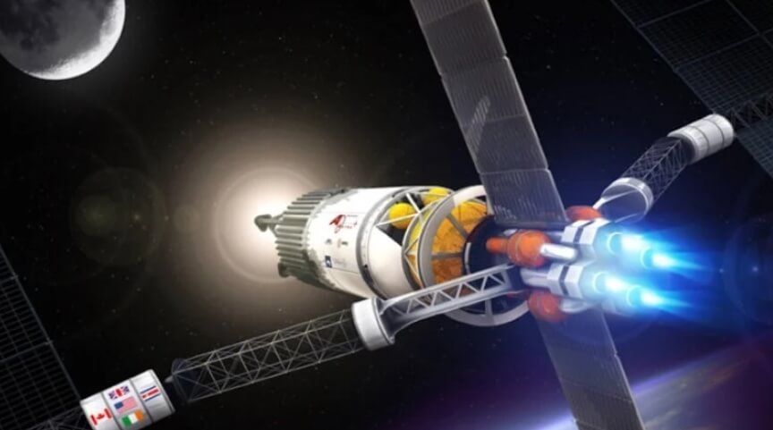 Ядерная ракета Vasimr. Фото.