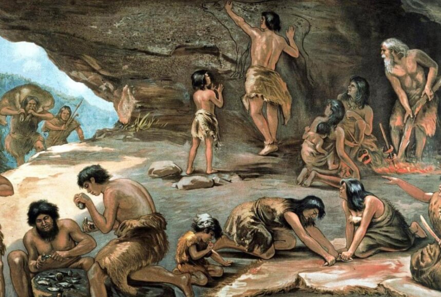 Древние люди были активными даже в старости, благодаря чему доживали до 70 лет. Фото.