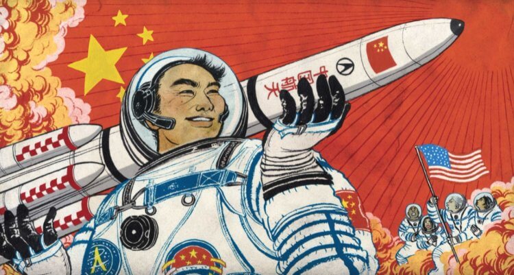 Китай хочет полететь на Марс раньше, чем США. Китай хочет обогнать США в космической гонке, и у него есть неплохие шансы. Фото.