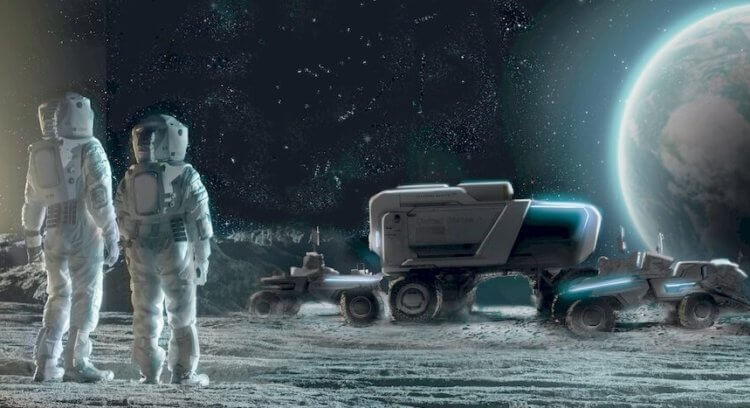 Каким будет новый автомобиль для езды по Луне?