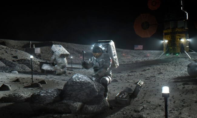 Сколько миллиардов долларов стоит возвращение людей на Луну? Фото.