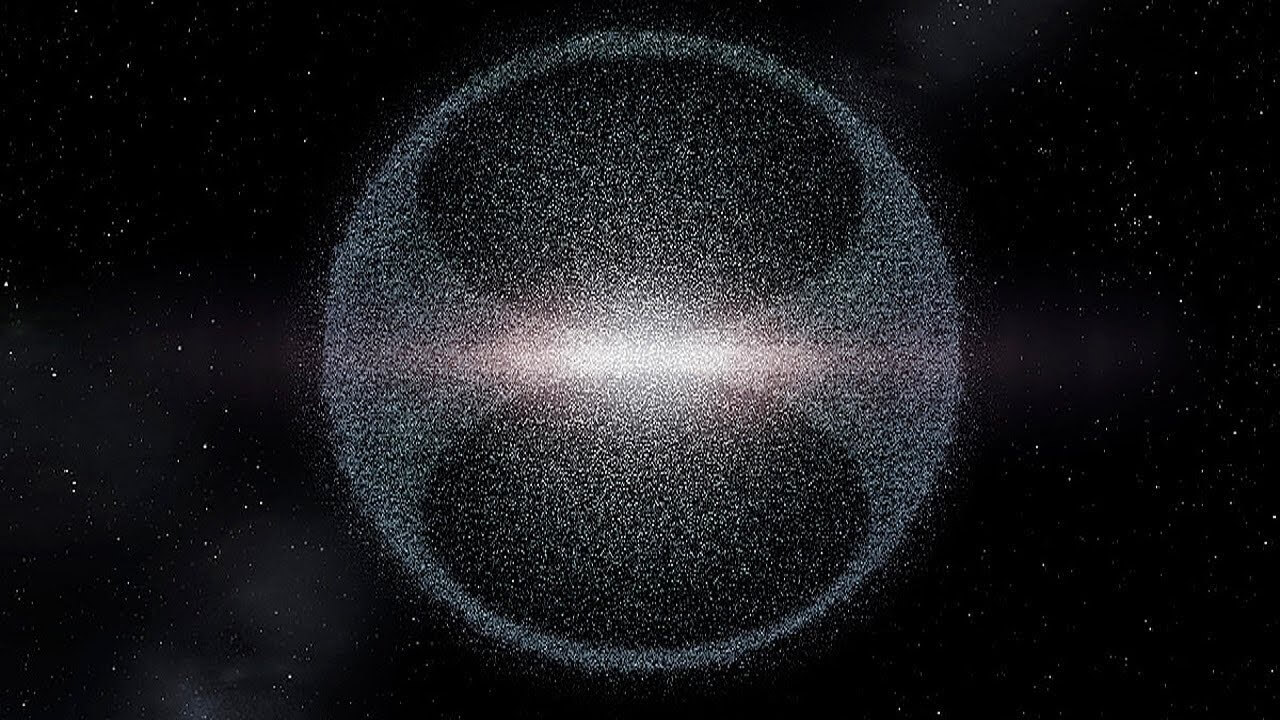 Материя, которой нет. Облако Оорта – сферическая область Солнечной системы, являющаяся источником долгопериодических комет. Фото.