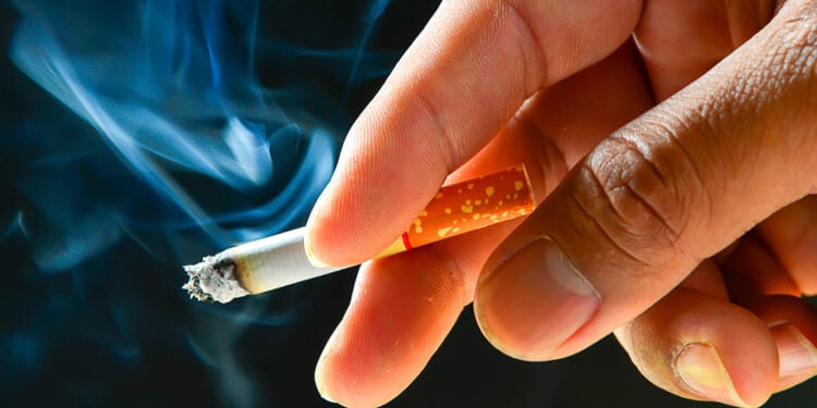 Почему средняя продолжительность жизни у полных трезвенников ниже. Курение относится к одному из факторов, увеличивающих риск преждевременной смертности. Фото.