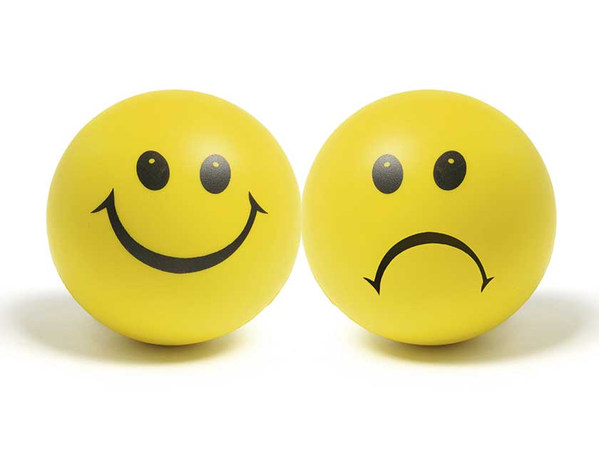 Возможно оптимизм и пессимизм зависит у людей от конкретной ситуации. Фото.