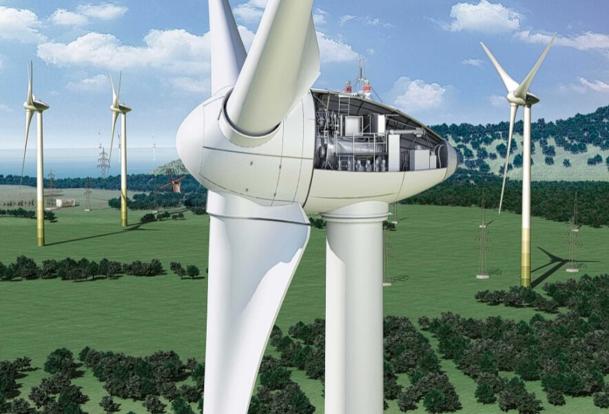 Установка ветрогенератора может помочь сэкономить деньги, но их установка — само по себе дорогое удовольствие. Фото.