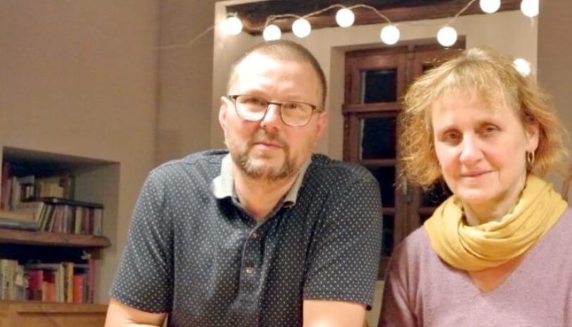 Супруги Кристель и Люк Фоккарт. Фото.