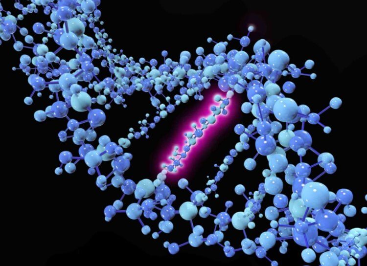 Без гравитации при копировании ДНК возникают ошибки. В условиях свободного падения ДНК-полиеразы допускали большое количество ошибок при копировании ДНК кода. Фото.