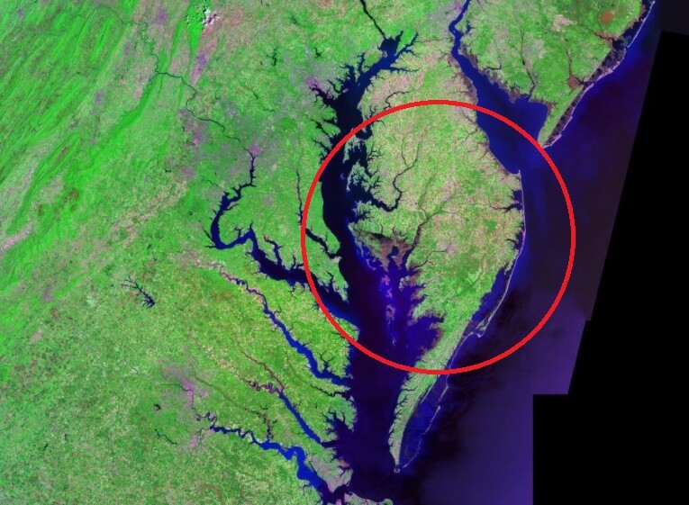 Полуостров Делмарва. Фото.