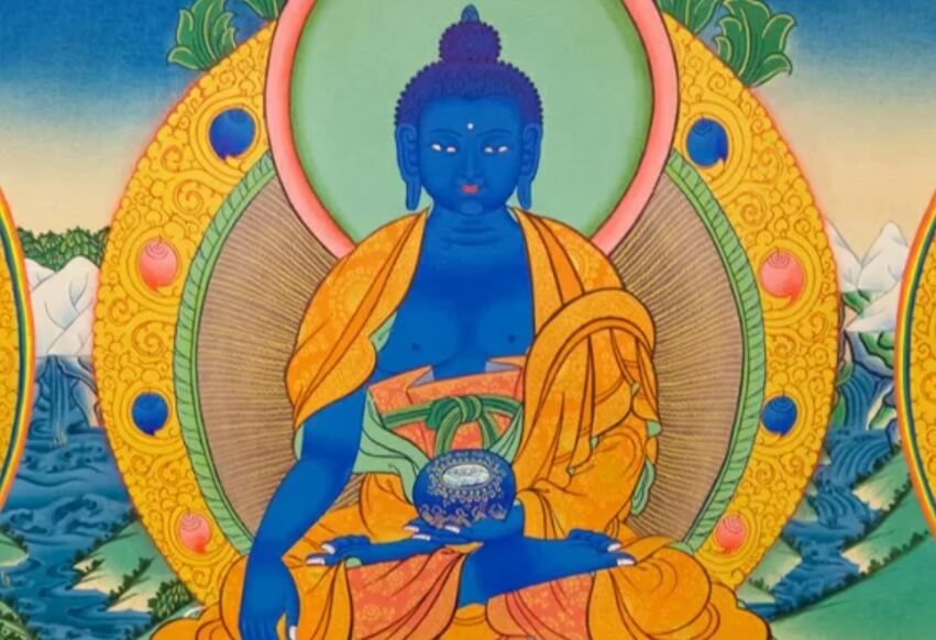 Будда Акшобхья. Фото.