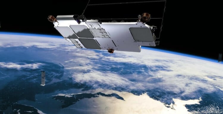 Риск банкротства SpaceX. Так будут выглядеть новые спутники Starlink, но для их запуска нужен корабль Starship. Фото.