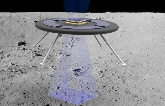 Для изучения Луны предлагается использовать «летающую тарелку». Фото.