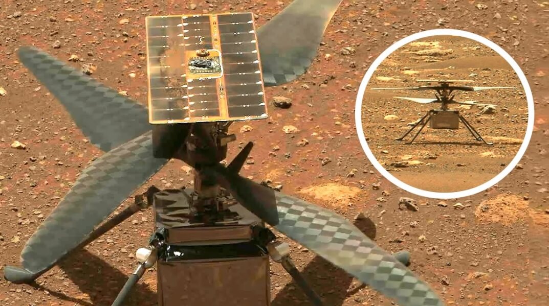 ingenuity 2021 image five lt;pgt;В начале 2021 года на поверхность Марса был успешно высажен исследовательский аппарат Perseverance. Вместе с ним на планету прибыл и вертолет Ingenuity, который приятно удивил как ученых, так и любителей космоса. Изначально планировалось, что он совершит пять полетов на протяжении 30 марсианских дней и разобьется. В общем, авторы проекта просто хотели выяснить, могут ли вертолеты работать в марсианской атмосфере. Но Ingenuity смог не только взлететь, но и пережить смену времен года и помочь марсоходу Perseverance с изучением планеты. За полгода работы вертолет поставил несколько рекордов и на данный момент аэрокосмическое агентство NASA возлагает на него еще больше надежд. Безо всяких преувеличений, это удивительный летательный аппарат, который точно войдет в историю. Поэтому давайте вспомним, какие подвиги совершил вертолет Ingenuity в 2021 году?