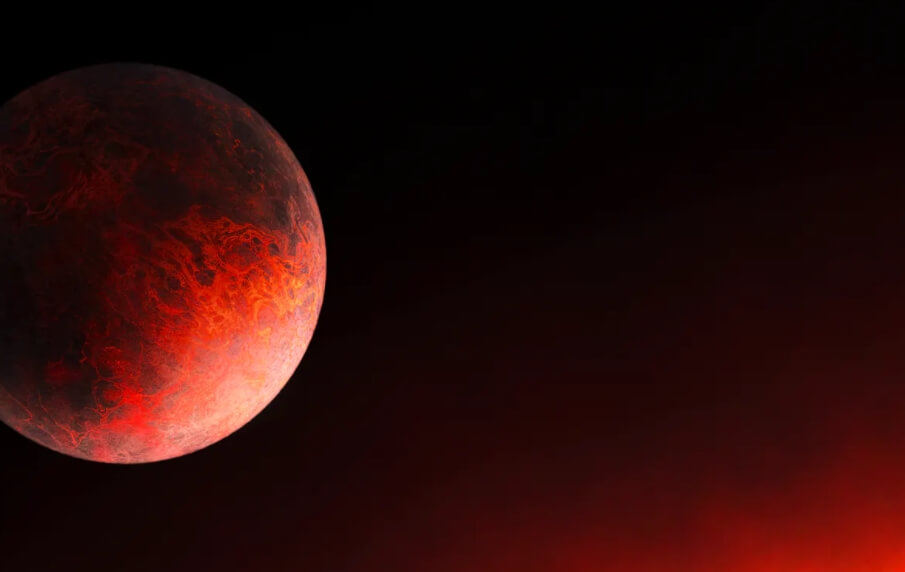 Найдена планета, на которой год длится меньше 8 часов. Экзопланета GJ 367 b нагрета до 1500 градусов Цельсия и обладает железным ядром. Фото.