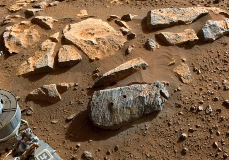 Как NASA ищет следы жизни на Марсе? В составе марсианской почвы могут иметься следы древней жизни. Фото.