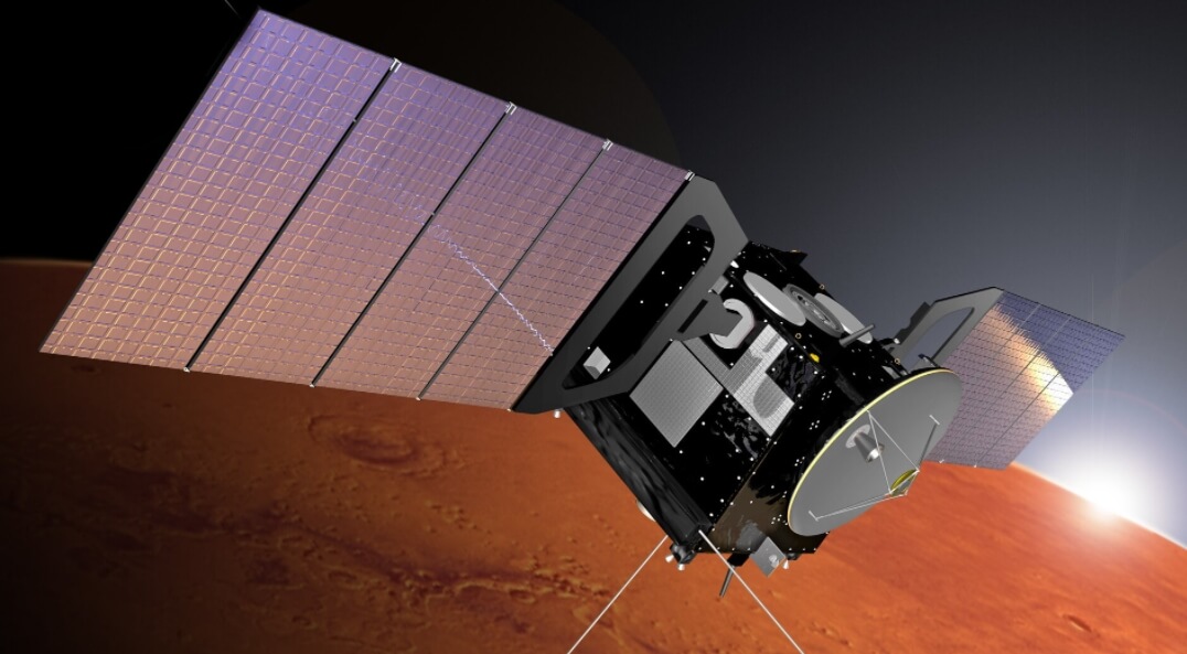 Орбитальный аппарат Mars Express. Фото.