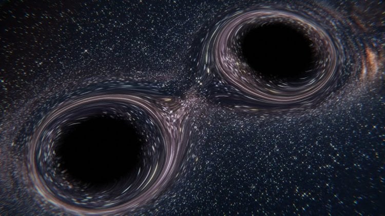Гравитационные волны, зафиксированные детектором LIGO, произошли из-за столкновения черных дыр