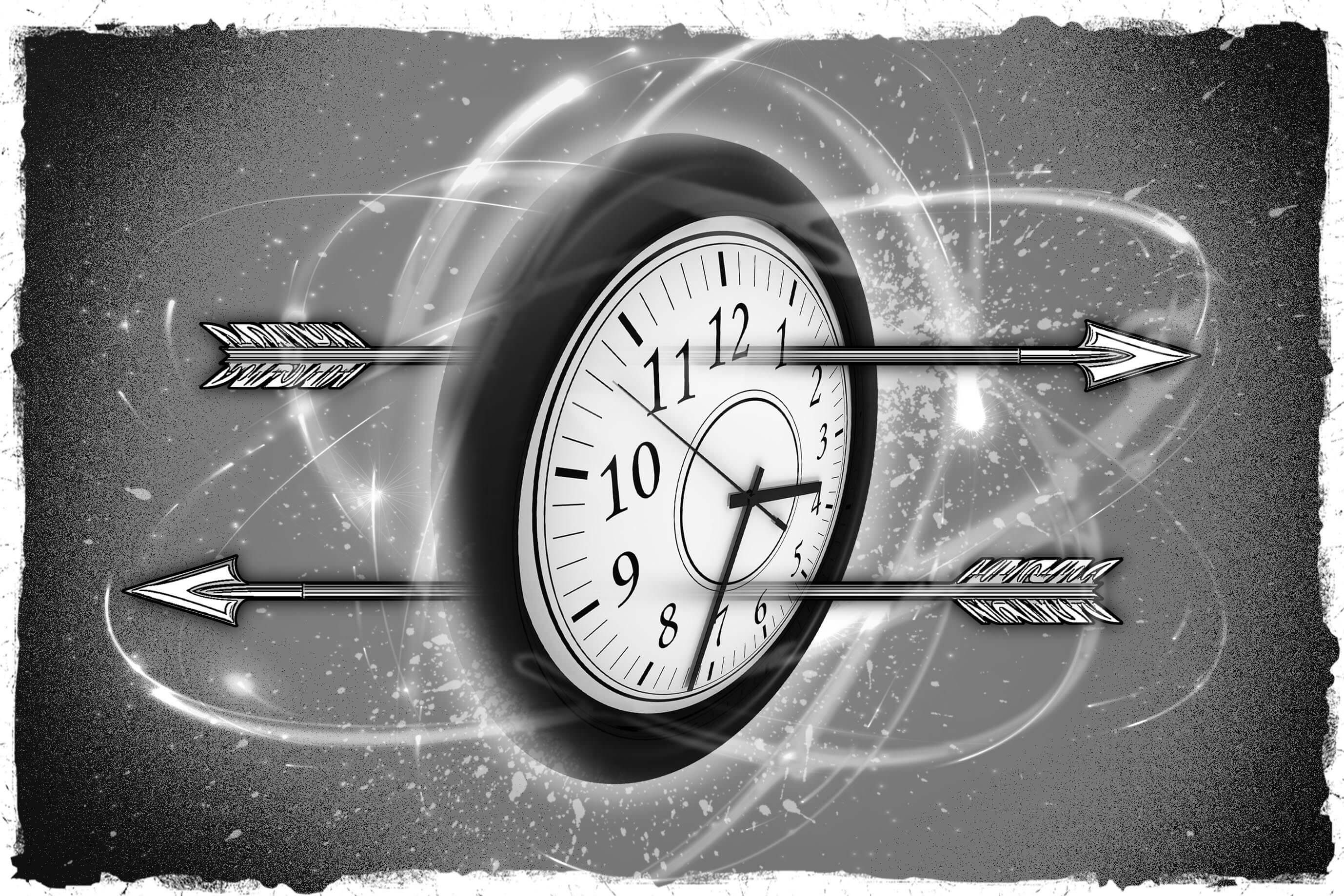 what time is it lt;pgt;До начала ХХ столетия считалось, что время - есть величина абсолютная. Но после того, как Альберт Эйнштейн опубликовал общую теорию относительности (ОТО), стало понятно, что время - понятие более субъективное и имеет отношение к наблюдателю, который его измеряет. И все же, многие продолжали трактовать время так, словно это прямая железнодорожная линия, двигаться по которой можно только вперед или назад. Но что, если эта железнодорожная линия ветвится или вовсе имеет окружные пути, двигаясь по которым поезд возвращается на станцию, которую уже проезжал? Иными словами, можно ли путешествовать в будущее или прошлое? Начиная со знаменитого романа Герберта Уэллса Машина времени, научные фантасты придаются фантазиям во всю. Но в реальной жизни представить нечто подобное невозможно. Ведь если бы кто-то в будущем изобрел машину времени, неужто он бы не предупредил нас об угрозе пандемии COVID 19 или об ужасных последствиях глобального потепления? Но к нам так никто и не прибыл. Быть может, стоит посмотреть на время под другим углом?