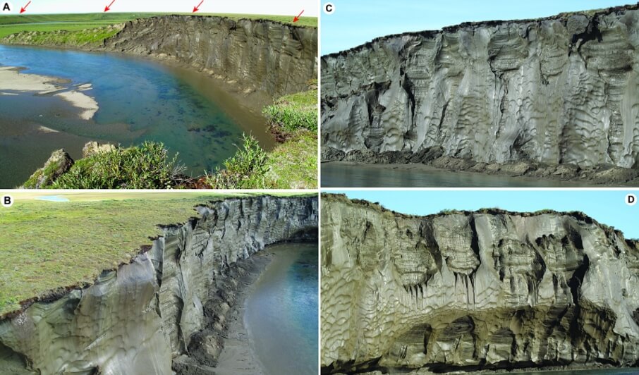 Что такое едомы Сибири? Едомы покрывают площадь до 1 миллиона квадратных километров. Фото.