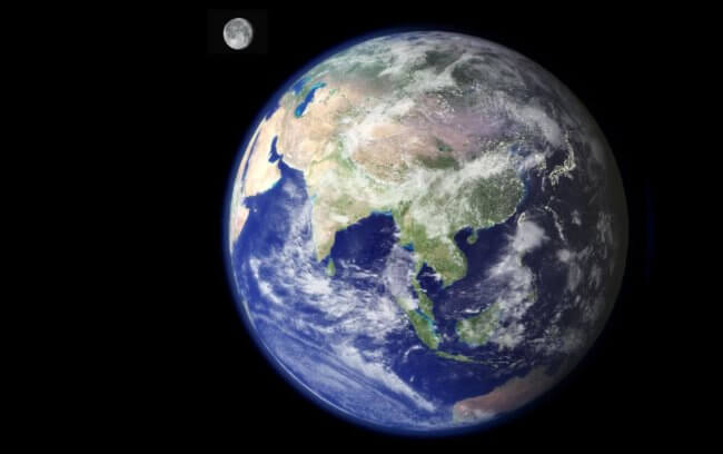 Что происходит с Землей — она увеличивается или уменьшается? Фото.