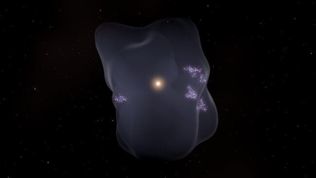 Млечный Путь находится в космическом пузыре. Что это такое? Фото.