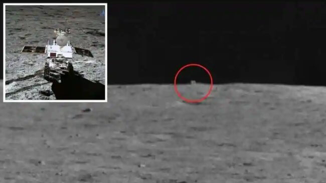 Луноход «Юйту-2» раскрыл тайну загадочного монолита на поверхности Луны. Фото.