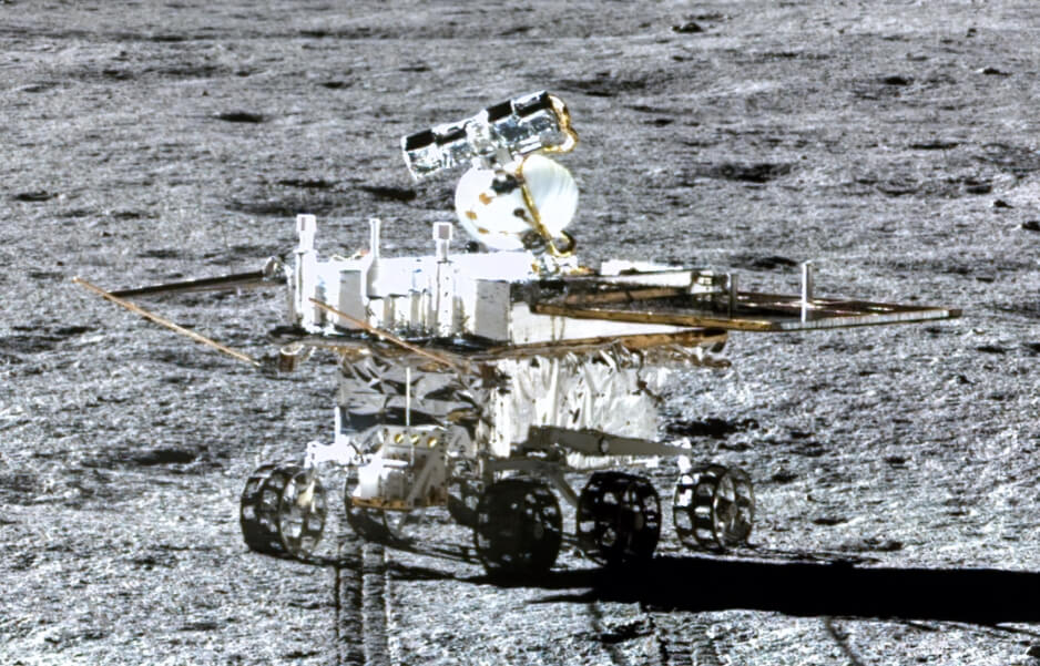 Миссия китайского лунохода «Юйту-2». Луноход «Юйту-2». Фото.