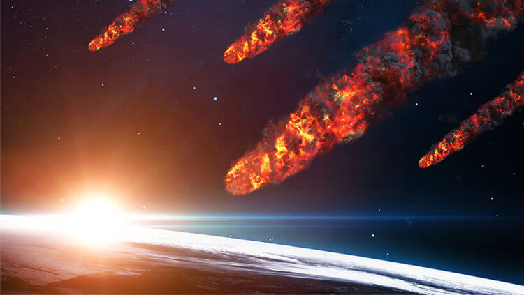 Как появляются планеты и затем теряют массу. Ежегодно на Землю падают более 16 тысячи тонн метеоров. Фото.
