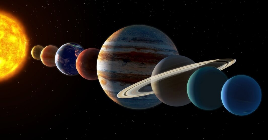 В 2022 году состоится небольшой парад планет. Фото.