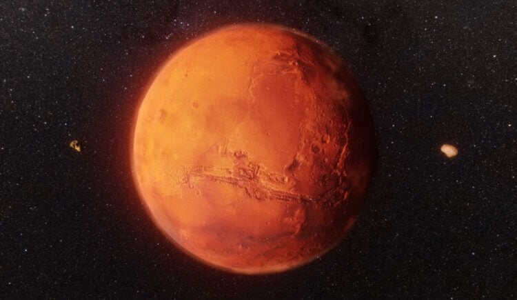 Какие тайны хранит марсианский кратер, похожий на пень?