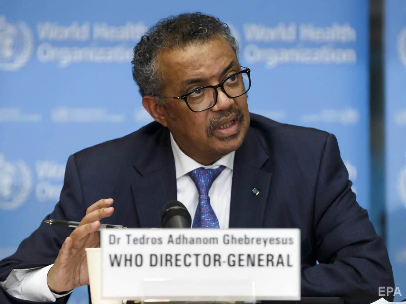 Человечеству объявлена война. Глава ВОЗ Тедрос Гебрейесус. Человечеству объявлена война. Глава ВОЗ Тедрос Гебрейесус. Фото.