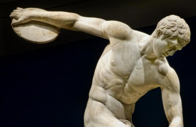 Почему исчезали Олимпийские игры? «Дискобол» — знаменитая статуя Атлета, метающего диск. Фото.