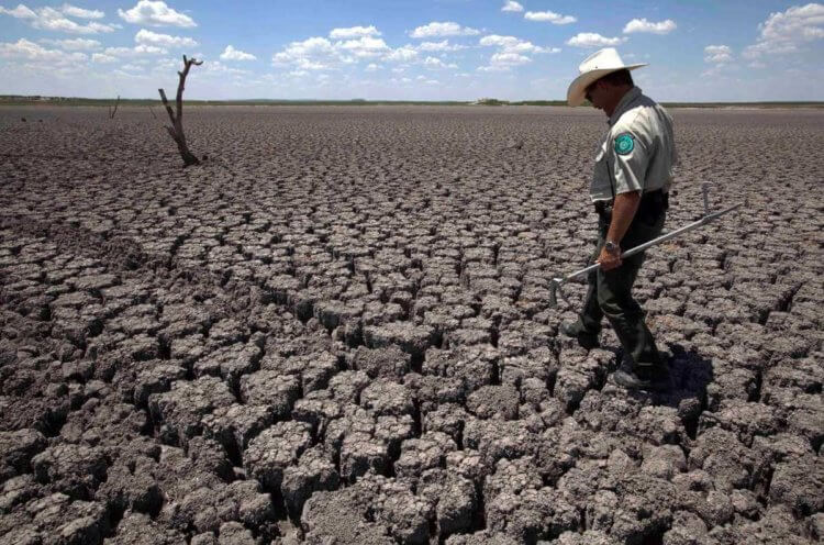 Опасные последствия глобального потепления климата. Засуха в США может продлиться до 2030 года. Фото.