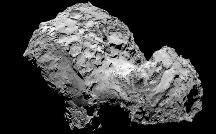 Почему комета Чурюмова — Герасименко имеет форму утки? Астероид Чурюмова — Герасименко. Фото.