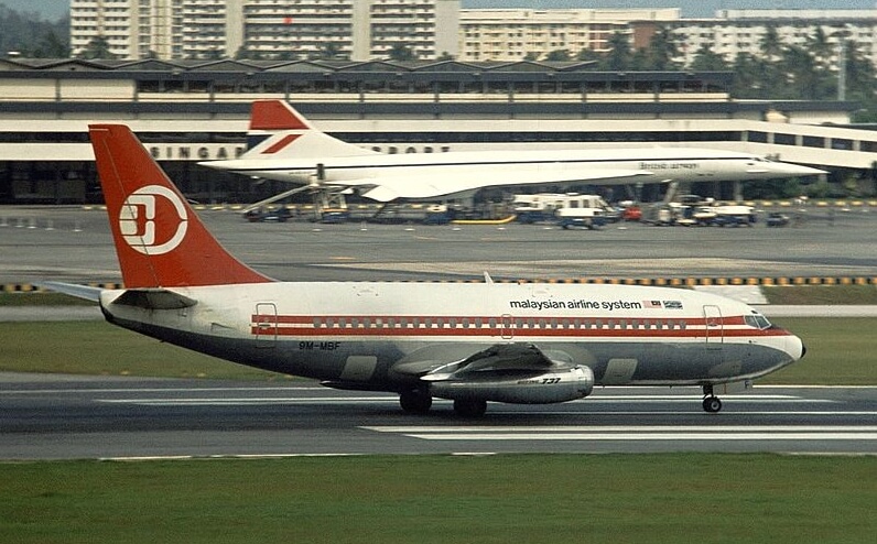 Малайзийский Boeing 737. Фото.
