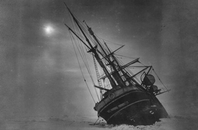 В водах Антарктиды найден затонувший 100 лет назад корабль «Эндьюранс». Фото.