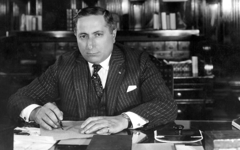 Кто придумал премию «Оскар»? Луис Барт Майер — создатель премии «Оскар». Фото.