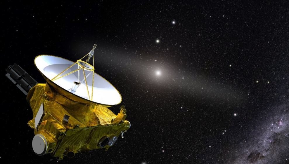 Исследовательский аппарат New Horizons. Фото.