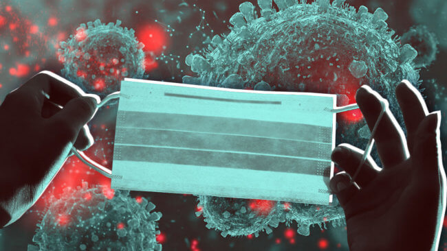 Что будет дальше? На «омикроне» мутации коронавируса не закончатся. Фото.