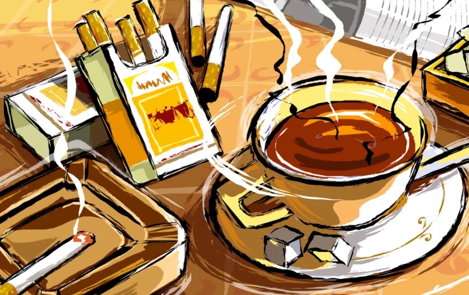 Канцерогены в чае и сигаретах. Употребление чая йерба мате сравнивают с курением сигарет. Фото.