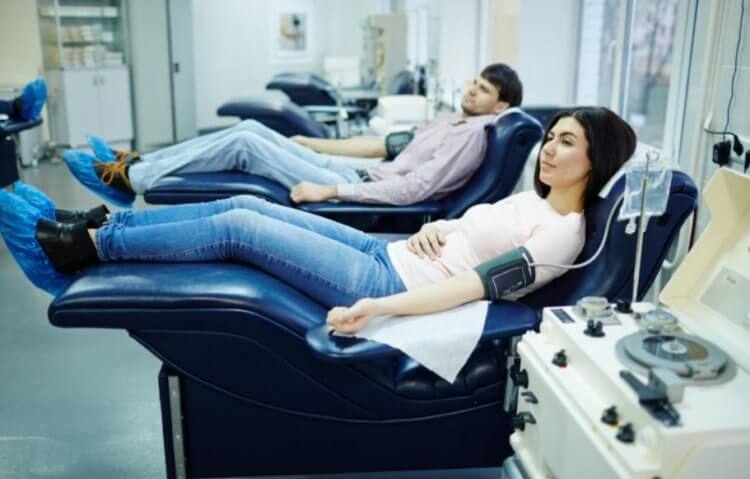 Донорство крови помогает очиститься от «вечных химикатов»