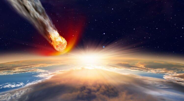 Скорость и опасность астероида. Падение астероида может стать причиной гибели тысяч или даже миллионов людей. Фото.
