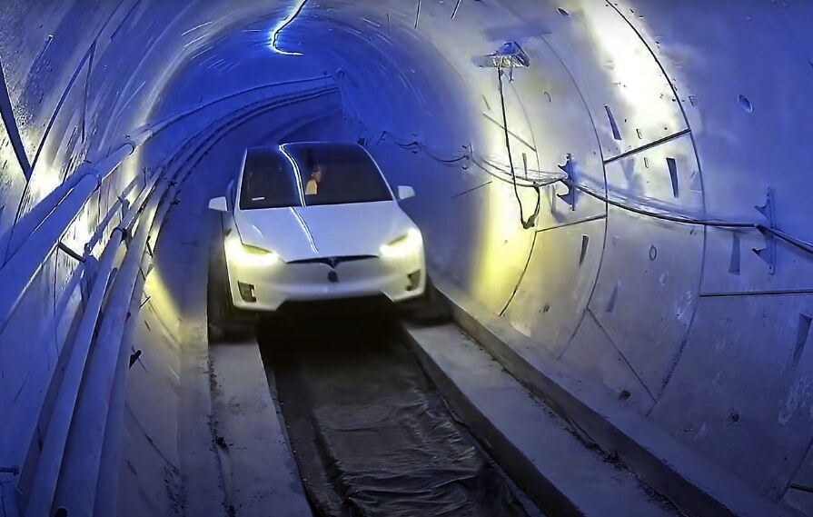 Туннели The Boring выглядят не так круто, как ожидалось. Фото.